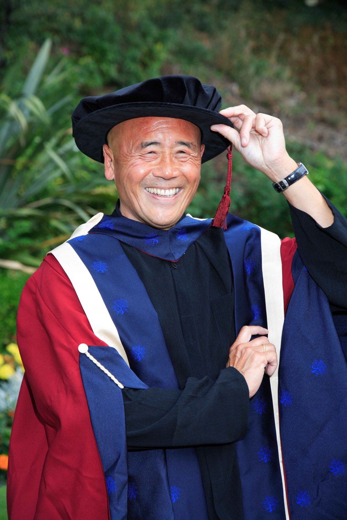 KEN HOM CELBRATES DOCTORATE | Ken Hom
